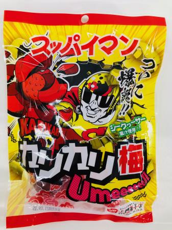 スッパイマン カリカリ梅 商品詳細 沖縄お土産はスッパイマン上間菓子店 スッパイマン カリカリ梅 商品詳細 沖縄お土産はスッパイマン上間菓子店
